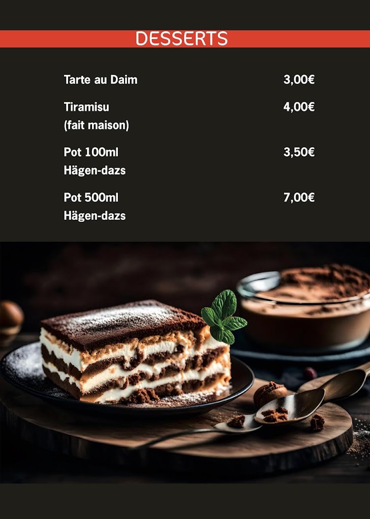 Nos Desserts